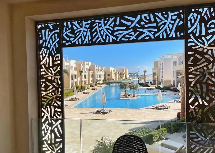 Appartement Panoramic & Cushy 3bdr Mangroovy Free Pool & Access Hurghada